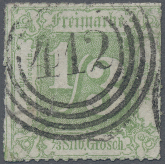 Lot 05192 - Thurn & Taxis - Nummernstempel  -  Auktionshaus Christoph Gärtner GmbH & Co. KG 55th AUCTION - Day 3