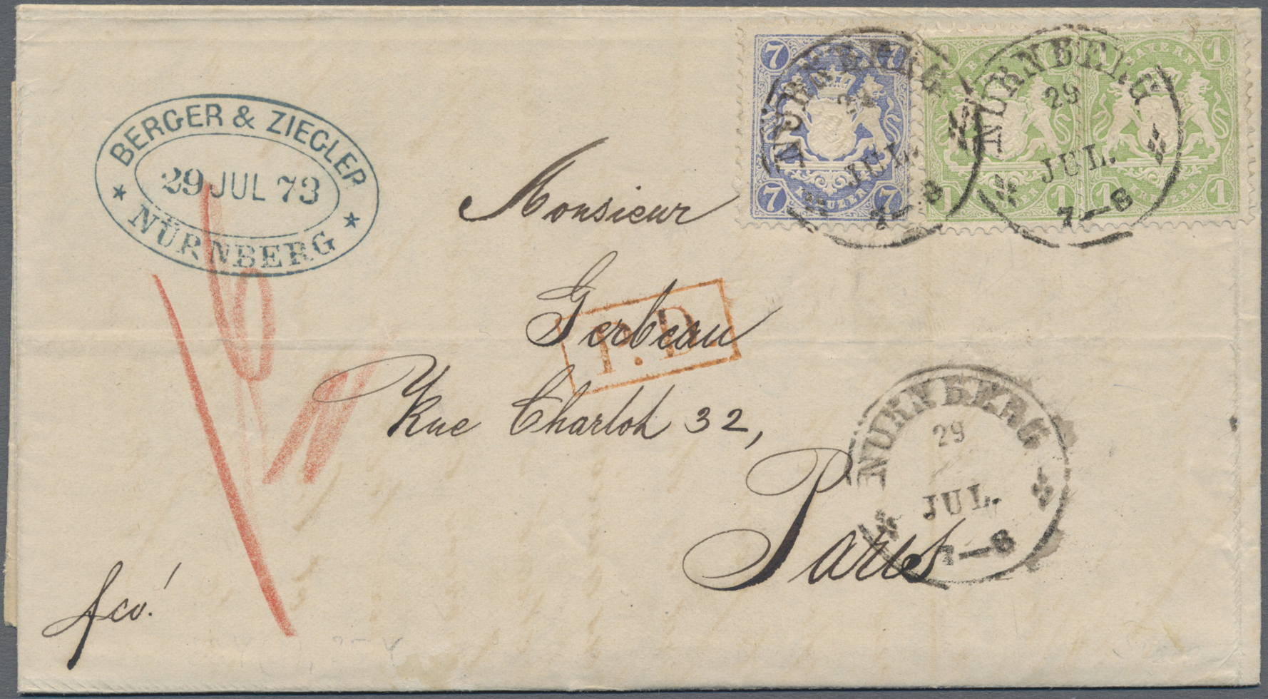 Stamp Auction - altdeutschland - 52nd Auction - Day 6, lot 16620