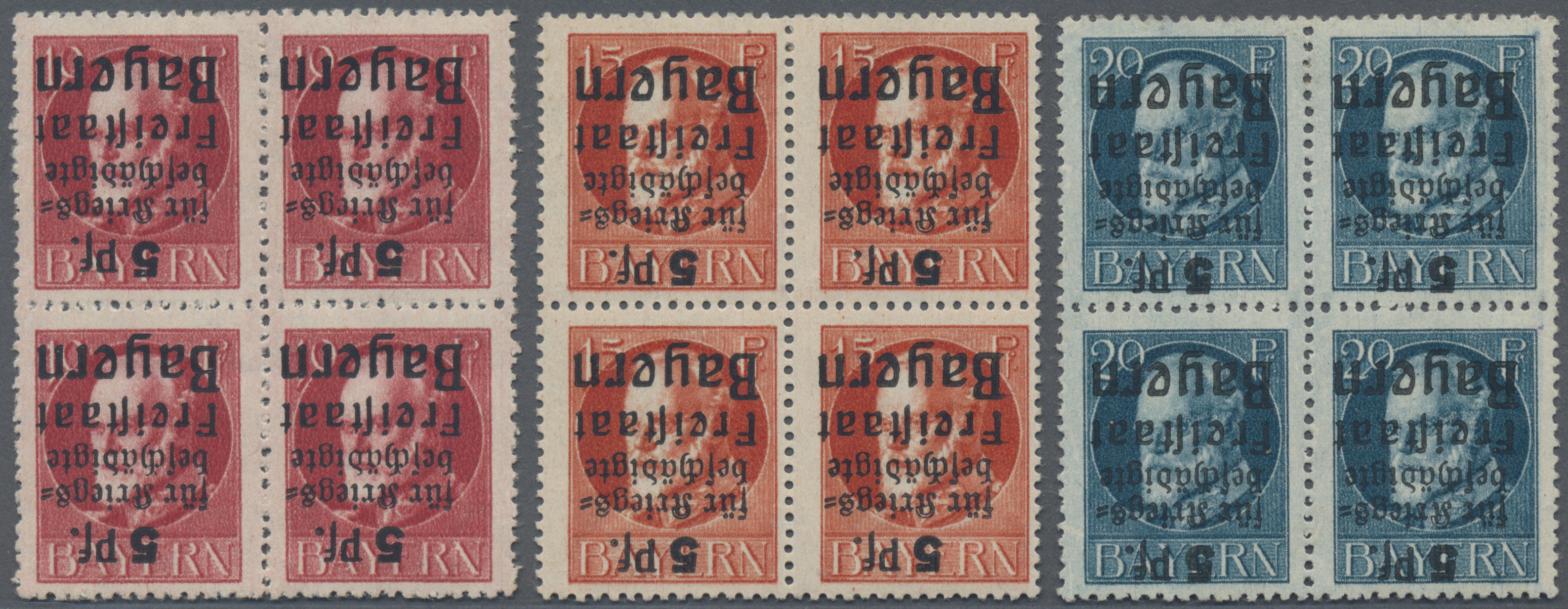 Stamp Auction - Bayern - Marken und Briefe - Sale #45 - GERMANY , lot 16191