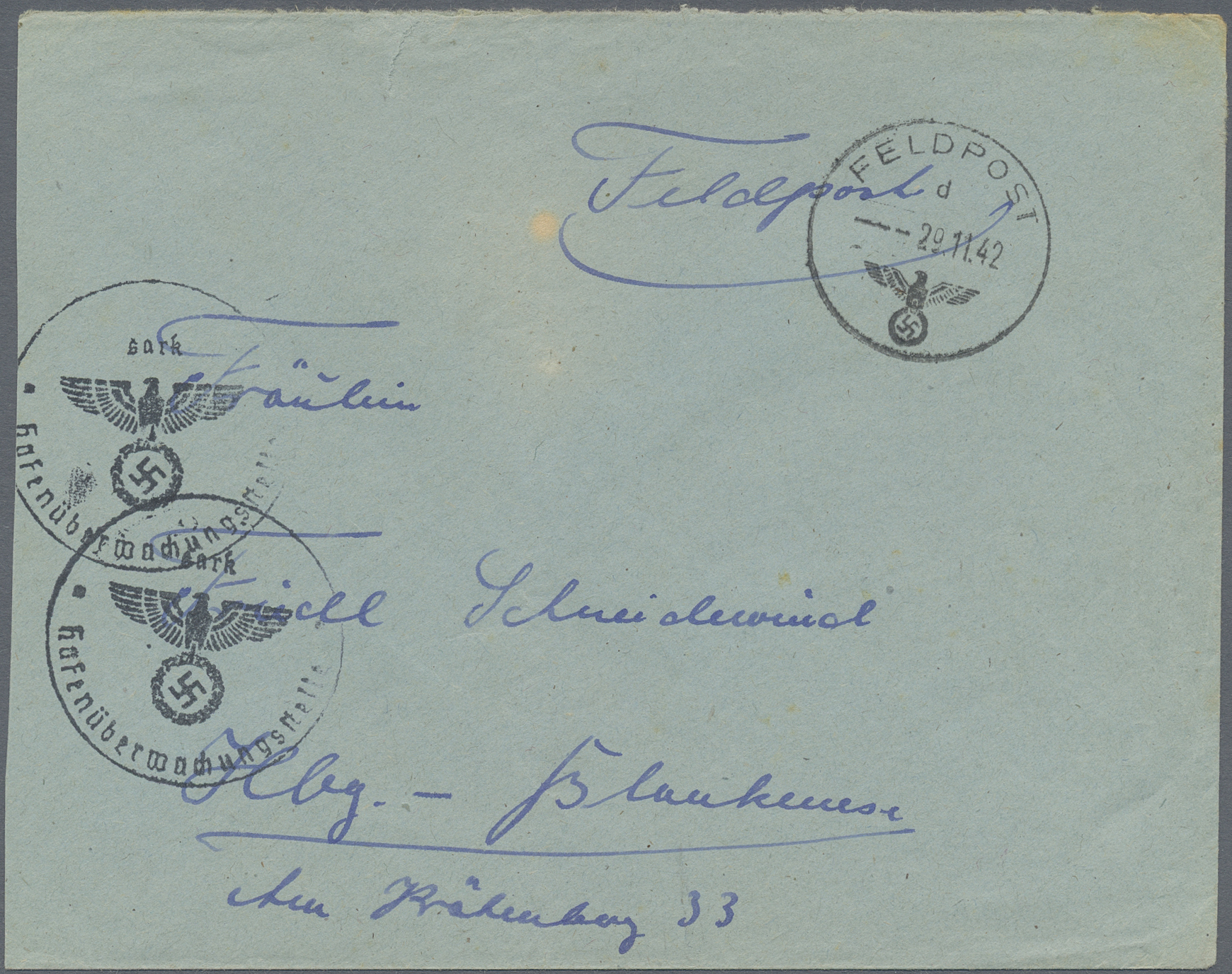 Stamp Auction - feldpost 2. weltkrieg - Sale #45 - GERMANY , lot 18854