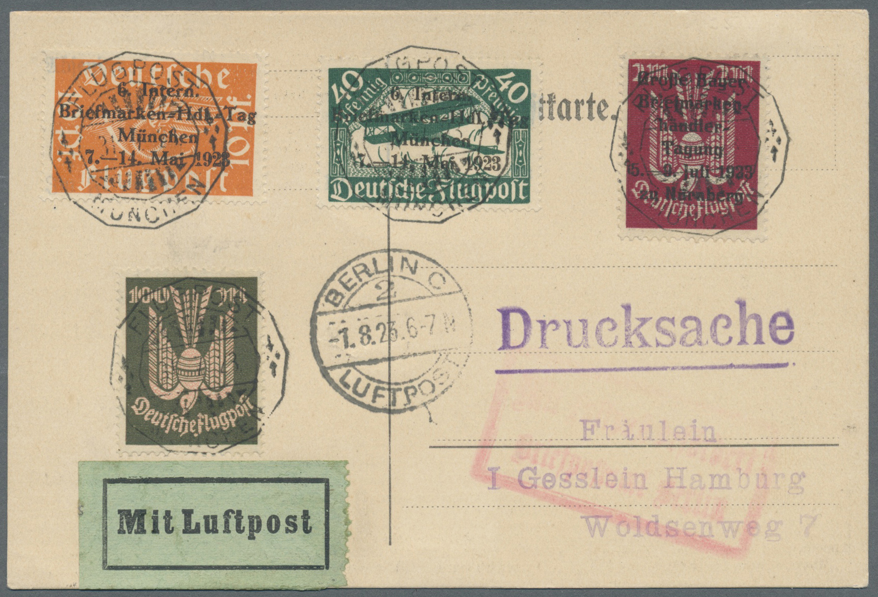 Stamp Auction - Thematik: Philatelie - Tag der Briefmarke / stamp days ...