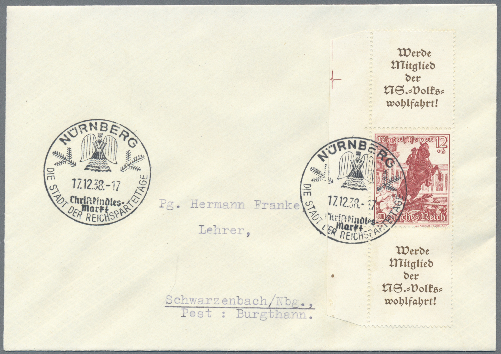 Stamp Auction - Deutsches Reich - Zusammendrucke - 51th Auction - Day 5 ...