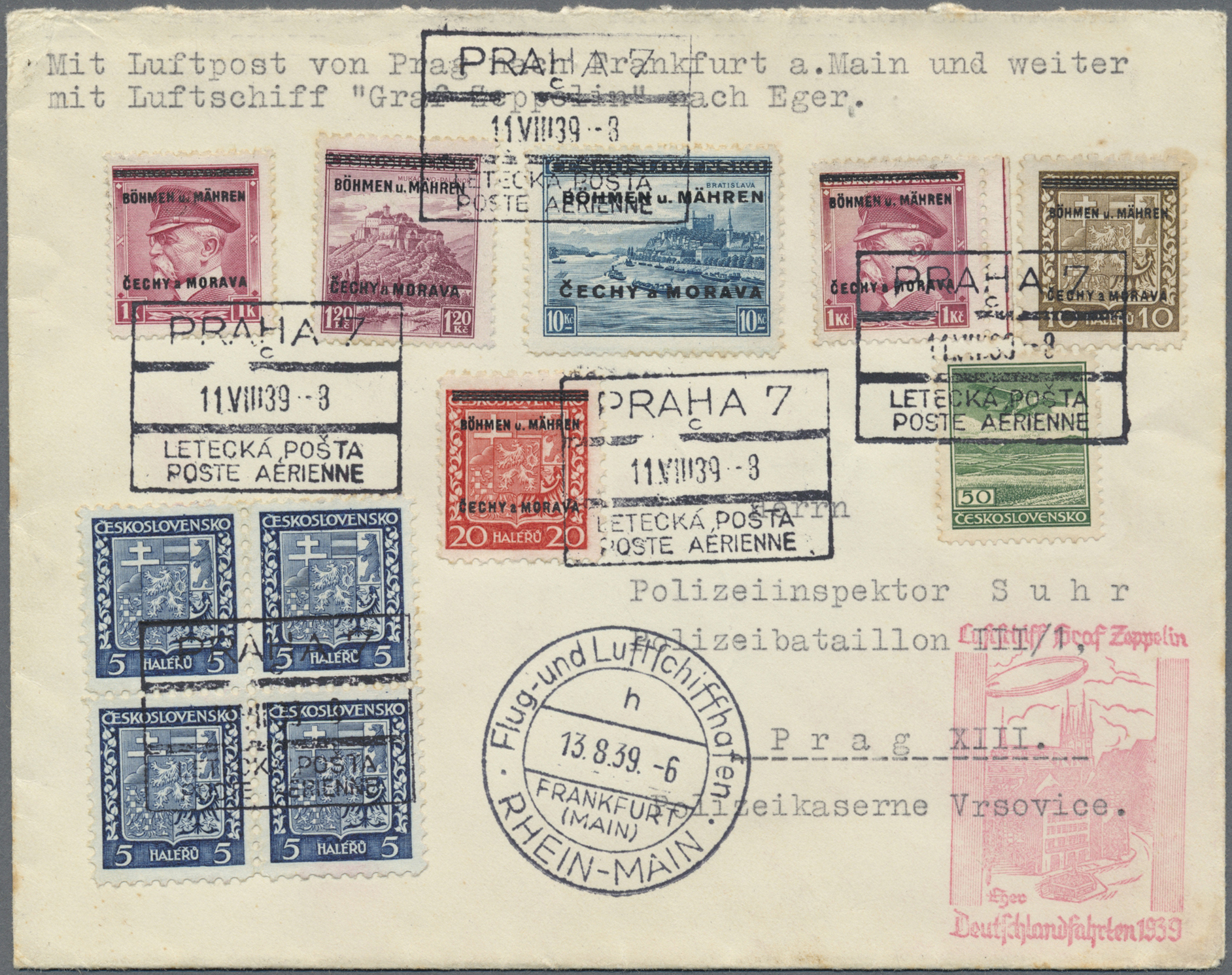 Stamp Auction - Dt. Besetzung II WK - Böhmen und Mähren - Auction #41 ...