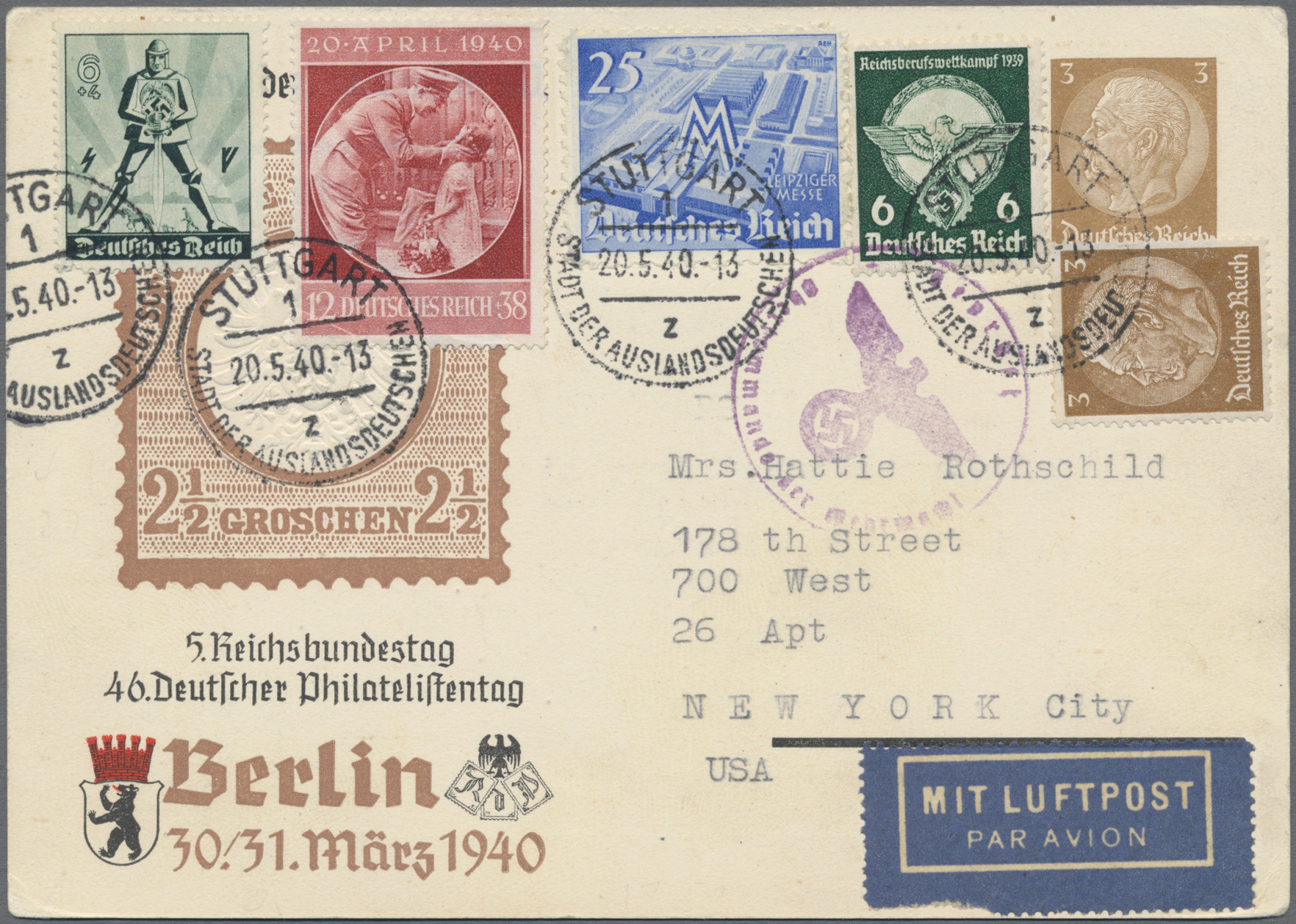 Stamp Auction - Deutsches Reich - Ganzsachen - 53rd AUCTION - Day 5 ...