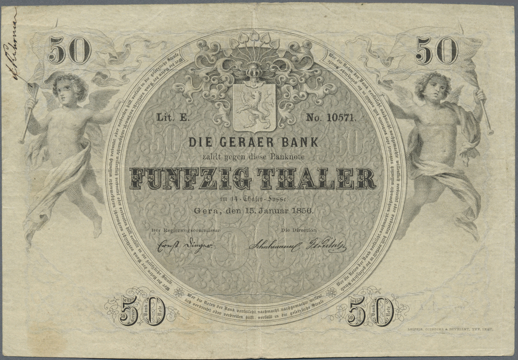 Germany Bank notes Auktionshaus Christoph Gärtner stampauctions.de