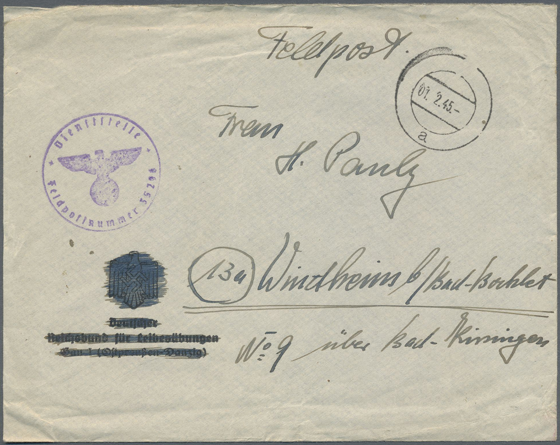 Stamp Auction - feldpost 2. weltkrieg - Single lots Germany + Picture ...