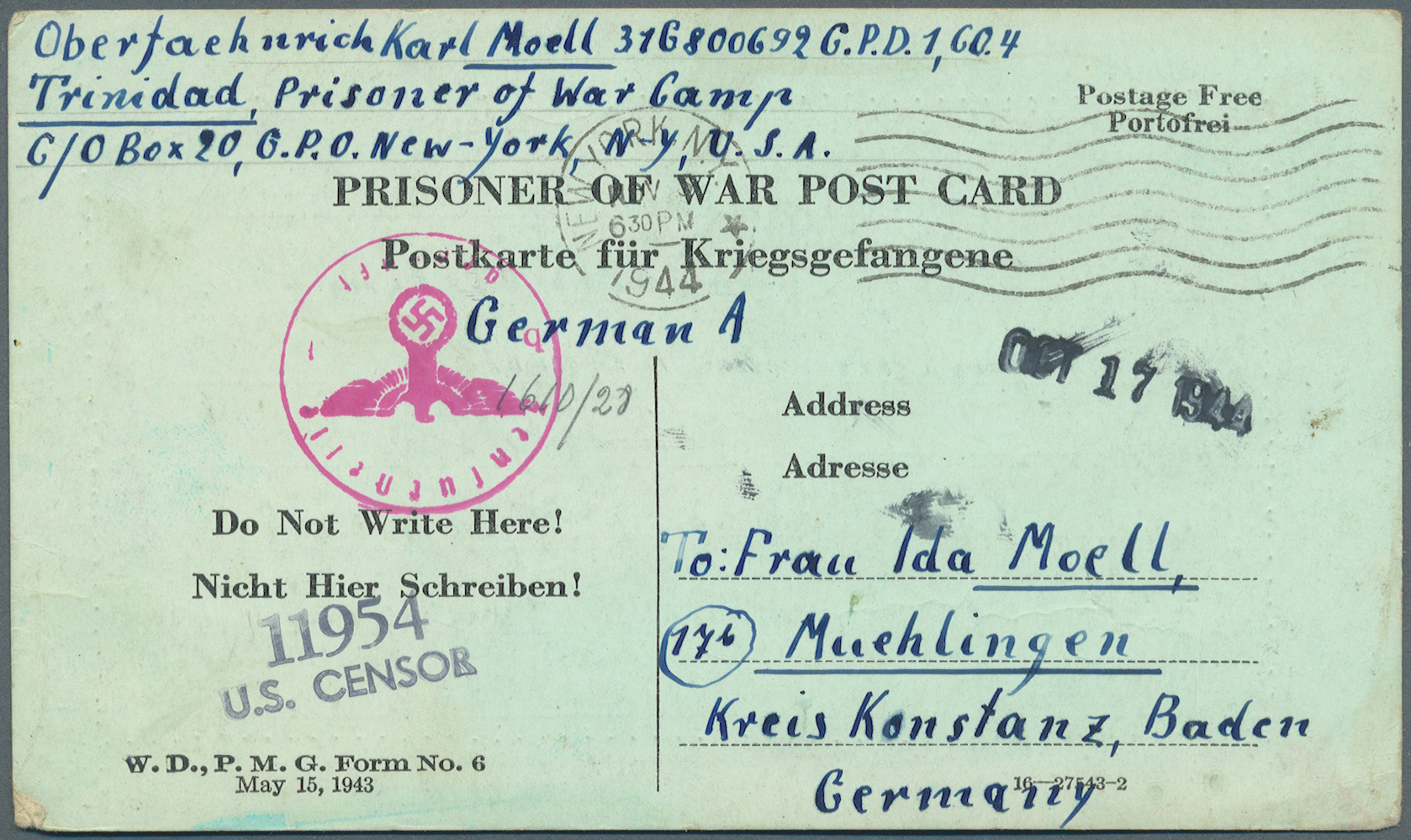 Stamp Auction - zensurpost - Auction #12 Collections Germany