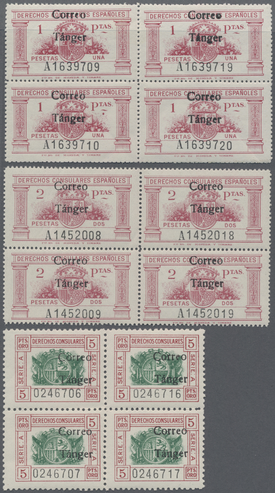 TANGER - SPANISCHE POST Stamp Auctions