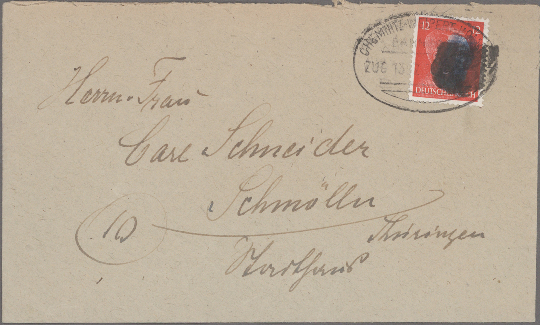 Stamp Auction - Sowjetische Zone - Sächsische Schwärzungen - 53rd ...